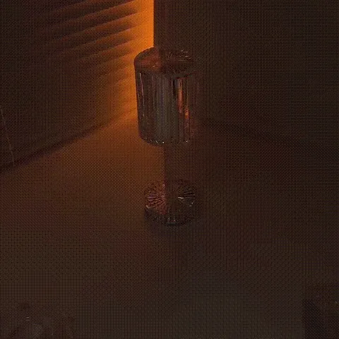 Touching Control Crystal Lamp